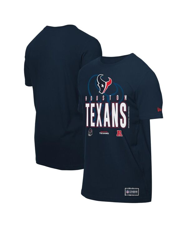 ニューエラ メンズ トップス Tシャツ New Era Men's Navy Houston Texans 2025 NFL Training Camp T-Shirt Navy ネイビー(4)