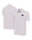 【送料無料】 アンティグア メンズ ポロシャツ トップス Men's White Michigan Wolverines Independence Day Polo Shirt White