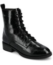 【送料無料】 ジュルネ コレクション レディース ブーツ・レインブーツ シューズ Women's Vienna Lace Up Stacked Heel Boo...