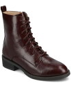 【送料無料】 ジュルネ コレクション レディース ブーツ・レインブーツ シューズ Women's Vienna Lace Up Stacked Heel Boo...