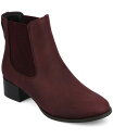 【送料無料】 ジュルネ コレクション レディース ブーツ・レインブーツ シューズ Women's Chayse Chelsea Booties Oxblood ...