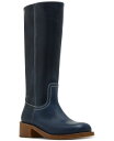 【送料無料】 スティーブ マデン レディース ブーツ・レインブーツ シューズ Women's Riggs Tall Square-Toe Boots Navy ...