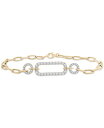 【送料無料】 ラップド イン ラヴ レディース ブレスレット・バングル・アンクレット アクセサリー Diamond Paperclip Link Bracele...