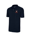 【送料無料】 アンティグア メンズ ポロシャツ トップス Men's Navy Virginia Cavaliers Legacy Pique Polo Shi...