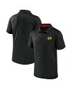 【送料無料】 ファナティクス メンズ ポロシャツ トップス Men's Black Chicago Blackhawks Authentic Pro Jacqu...