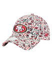 【送料無料】 ニューエラ レディース 帽子 アクセサリー Women's Cream San Francisco 49ers Ditzy 9TWENTY Adjustable Hat Cream