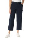 【送料無料】 グロリアバンデービルト レディース デニムパンツ ボトムス Women's High Rise Cropped Cargo Pants Midni...