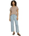 【送料無料】 サンクチュアリー レディース シャツ トップス Women's Perfect Pull On T-Shirt Earth Pink/sepia Stripe