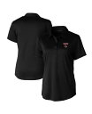 【送料無料】 カッターアンドバック レディース ポロシャツ トップス Women's Black Louisville Cardinals Prospect T...