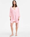 【送料無料】 アイ.エヌ.シー インターナショナル コンセプト レディース ナイトウェア アンダーウェア Women's Lace-Trim Stretch S...