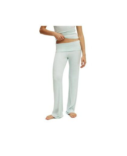 【送料無料】 コットンオン レディース ナイトウェア アンダーウェア Women's Sleep Recovery Roll Waist Pant Morning mist 【送料無料】 コットンオン レディース ナイトウェア アンダーウェア Women's Sleep Recovery Roll Waist Pant Morning mist