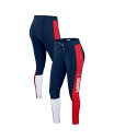 【送料無料】 ウェア バイ エリン アンドルーズ レディース レギンス ボトムス Women's Navy/Red New England Patriots C...