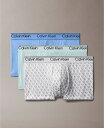 【送料無料】 カルバンクライン メンズ ボクサーパンツ アンダーウェア Men's 3-Pack Microfiber Stretch Low-Rise Tru...
