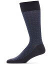 【送料無料】 ペリーエリス メンズ 靴下 アンダーウェア Perry Ellis Men's Socks Pin Dot Men's Socks Carbon