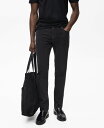 【送料無料】 マンゴ メンズ デニムパンツ ボトムス Men's Slim-Fit Jan Jeans Black denim