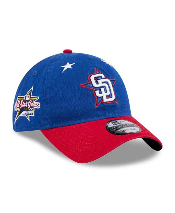 楽天ReVida 楽天市場店ニューエラ メンズ アクセサリー 帽子 New Era Men's Blue/Red San Diego Padres 2025 MLB All-Star Game Workout 9TWENTY Adjustable Hat Blue Red ブルー
