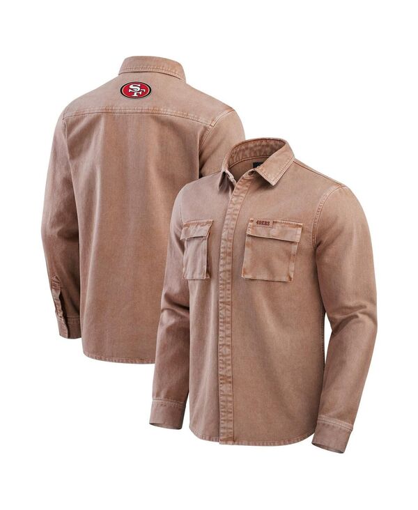 ■トップスサイズ サイズ | 胸囲 | ウェスト| ウエスト(inc) XXS | 約84cm | 約69cm | 27inc XS | 約88cm | 約73cm | 28-29inc S | 約94cm | 約78cm | 30-31inc M | 約100cm | 約83cm | 32-33inc L | 約106cm | 約88cm | 34-35inc XL | 約112cm | 約96cm | 36-38inc XXL | 約118cm | 約108cm | 42-44inc ■ブランド Fanatics (ファナティクス)■商品名 Men's Brown San Francisco 49ers Garment Dyed Long Sleeve Full Snap Shirt■商品は海外よりお取り寄せの商品となりますので、お届けまで10日-3週間前後お時間頂いております。 ■ブランド・商品・デザインによって大きな差異がある場合があります。 ■あくまで平均的なサイズ表ですので「目安」として参考にしてください。 ■お届けの商品は1枚目のお写真となります。色展開がある場合、2枚目以降は参考画像となる場合がございます。 ■只今、一部を除くすべて商品につきまして、期間限定で送料無料となります。 ※沖縄・離島・一部地域は追加送料(3,300円)が掛かります。