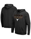 【送料無料】 コロシアム メンズ パーカー・スウェット アウター Men's Black Texas Longhorns Blackout 3.0 Pullover Hoodie Black
