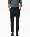 【送料無料】 マンゴ メンズ カジュアルパンツ ボトムス Men's Cold Wool Slim-Fit Pants Navy