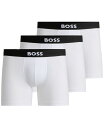 【送料無料】 ヒューゴボス メンズ ボクサーパンツ アンダーウェア BOSS Men's One Boxer Trunks 3-Pack Assorted