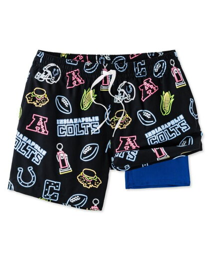 【送料無料】 チャビーズ メンズ ハーフパンツ・ショーツ 水着 Men's 5.5" Black Indianapolis Colts The Neon Lined Classic Swim Trunks Black 【送料無料】 チャビーズ メンズ ハーフパンツ・ショーツ 水着 Men's 5.5" Black Indianapolis Colts The Neon Lined Classic Swim Trunks Black