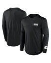 【送料無料】 ファナティクス メンズ Tシャツ トップス Men's Black Cleveland Browns Blackout Long Sleeve T-Shirt Black