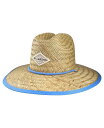 【送料無料】 ビラボン レディース 帽子 アクセサリー Women's Natural Tipton Straw Lifeguard Gambler Hat Natural