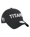 【送料無料】 ニューエラ レディース 帽子 アクセサリー Women's Black Tennessee Titans Cece 9TWENTY Adjustable Hat Black