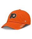 【送料無料】 ファナティクス レディース 帽子 アクセサリー Women's Orange Philadelphia Flyers Core Logo Adjustable Hat Orange