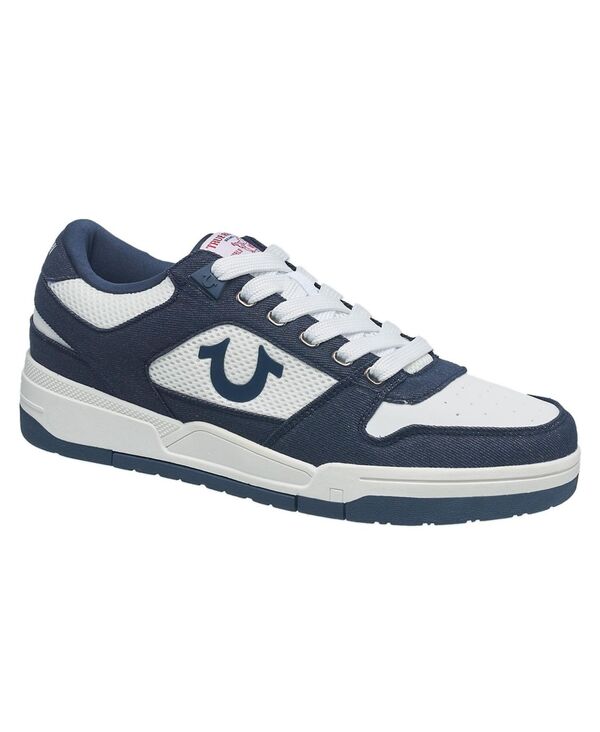 【送料無料】 トゥルーレリジョン メンズ スニーカー シューズ Men's Travis Court Sneaker Blue