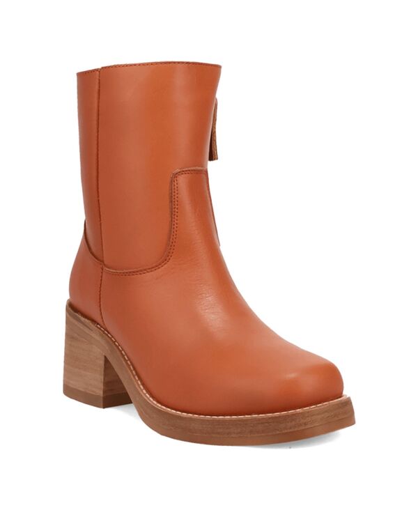 ディンゴ レディース シューズ ブーツ・レインブーツ レザー Dingo Women's Roxy Leather Bootie Russet