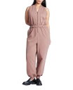 【送料無料】 エロクイ レディース ジャンプスーツ トップス Women's Elements Sleeveless Knit Jumpsuit Brown