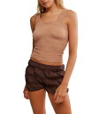 【送料無料】 フリーピープル レディース シャツ トップス Women's Love Letter Jacquard Camisole Top Tawny Bi...