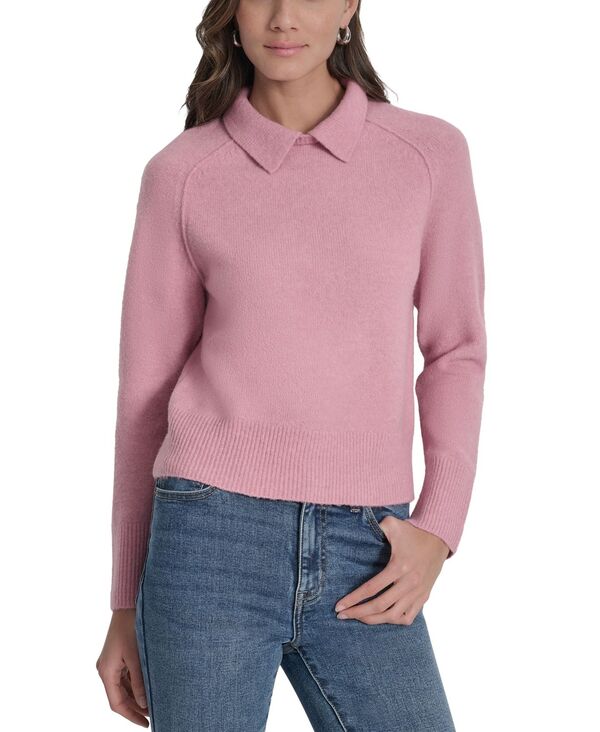 ダナキャランニューヨーク レディース アウター ニット・セーター ポロシャツ プチ セーター DKNY Jean..