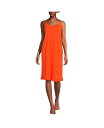 【送料無料】 ランズエンド レディース ナイトウェア アンダーウェア Women's Cooling Knee Length Slip Nightgown Vi...