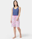 【送料無料】 ヒュー レディース ナイトウェア アンダーウェア Women's Flamingo Strut Drawstring Bermuda Pajama...