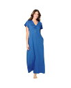 【送料無料】 アベニュー レディース ナイトウェア アンダーウェア Women's Body Ruche Maxi Gown Royal periwinkle