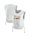 【送料無料】 ウェア バイ エリン アンドルーズ レディース タンクトップ トップス Women'sHeather Gray Boston Red Sox Cinched Tank Top Heather Gray