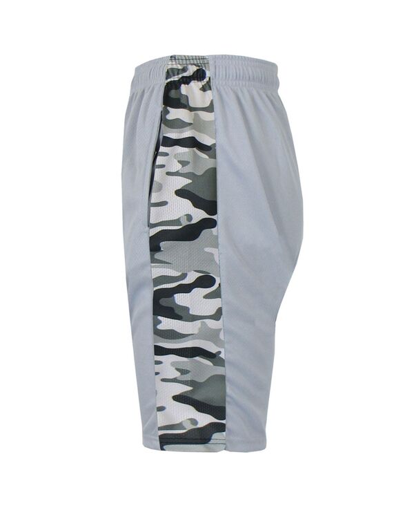 ギャラクシーバイハルビック レディース ボトムス ハーフパンツ・ショーツ メッシュ ショートパンツ Galaxy By Harvic Women's Loose Fit Moisture Wicking Performance Quick Dry Mesh Shorts With Side Block Design Silver シルバー