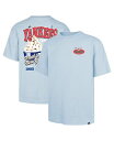 【送料無料】 47ブランド メンズ Tシャツ トップス Men's Light Blue New York Yankees Ice Cream Parlor Foundation T-Shirt Light Blue
