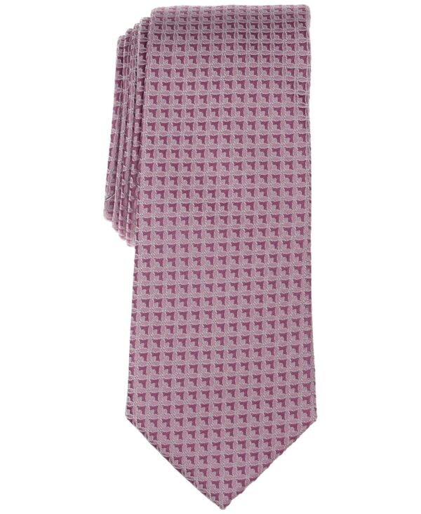 【送料無料】 アルファニ メンズ ネクタイ アクセサリー Men's Shiel Mini-Pattern Tie Dusty Pink
