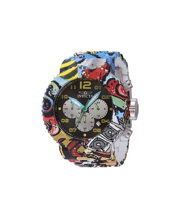 インビクタ メンズ アクセサリー 腕時計 Invicta Men's 43233 Pro Diver Quartz Chronograph Black Yellow Dial Watch Multicolor マルチカラー