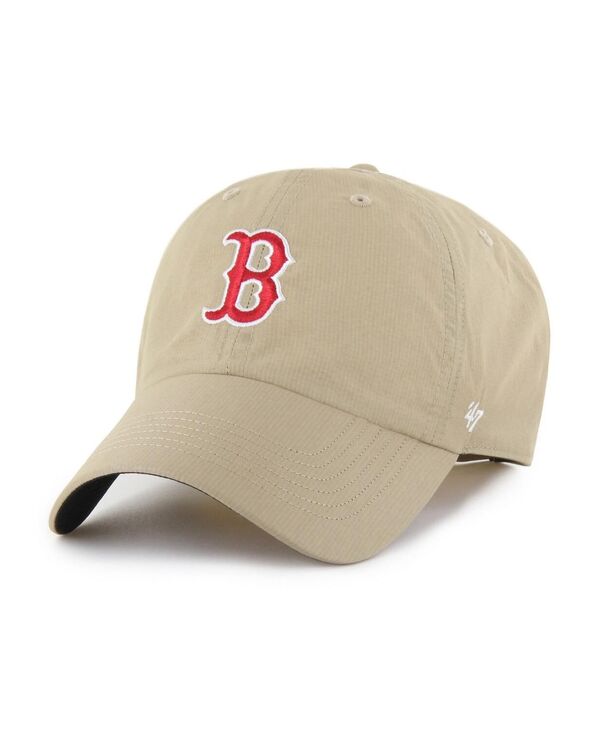 47 ブランド メンズ アクセサリー 帽子 '47 Brand Men's Khaki Boston Red Sox Performance Clean Up ...