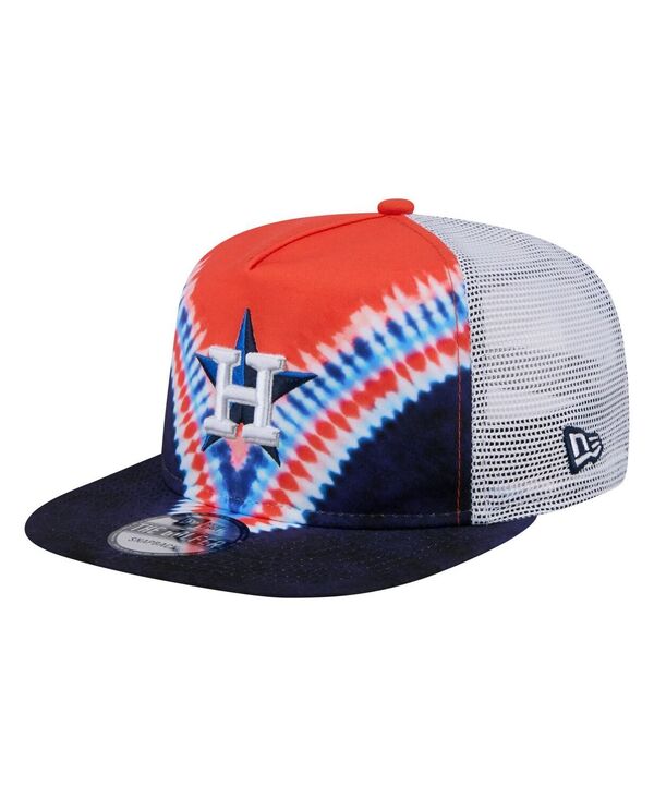 ˥塼  ꡼ ˹ New Era Men's Houston Astros Tie-Dye Golfer Trucker Adjustab...