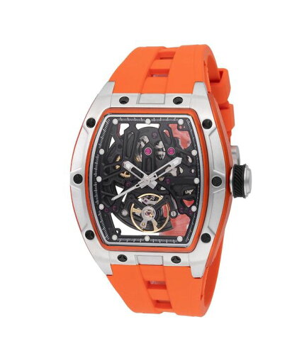 【送料無料】 インビクタ メンズ 腕時計 アクセサリー Men's 49033 S1 Rally Automatic 3 Hand Black Dial Watch Orange 【送料無料】 インビクタ メンズ 腕時計 アクセサリー Men's 49033 S1 Rally Automatic 3 Hand Black Dial Watch Orange