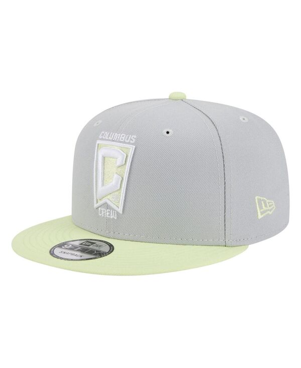 ニューエラ メンズ アクセサリー 帽子 New Era Men's Gray Columbus Crew Color Pack Two-Tone 9FIFTY ...