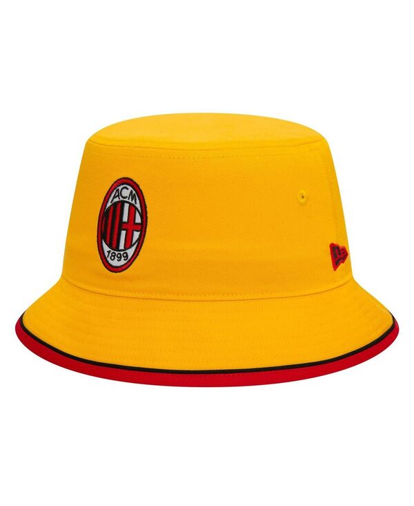 ˥塼  ꡼ ˹ New Era Men's Yellow AC Milan 2011 Bucket Hat Yellow 