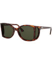 【送料無料】 ペルソル メンズ サングラス・アイウェア アクセサリー Men's Sunglasses PO0005 HAVANA/GREEN(4)