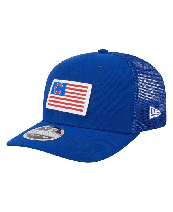 ˥塼  ꡼ ˹ New Era Men's Royal Chicago Cubs Flag 9SEVENTY Stretch-Snap ...