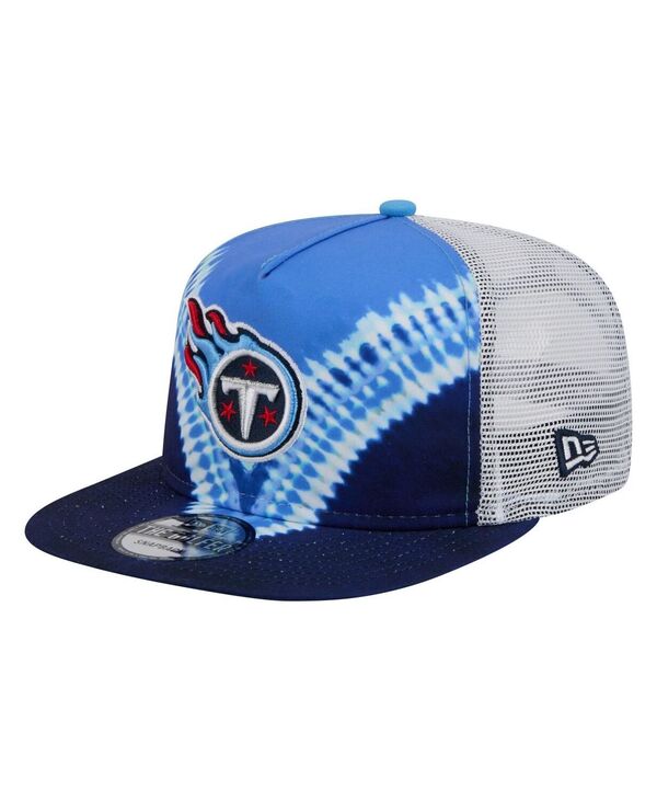 ˥塼  ꡼ ˹ New Era Men's Light Blue/Navy Tennessee Titans Throwback Dye...